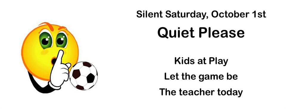 Silent Soccer October 1st