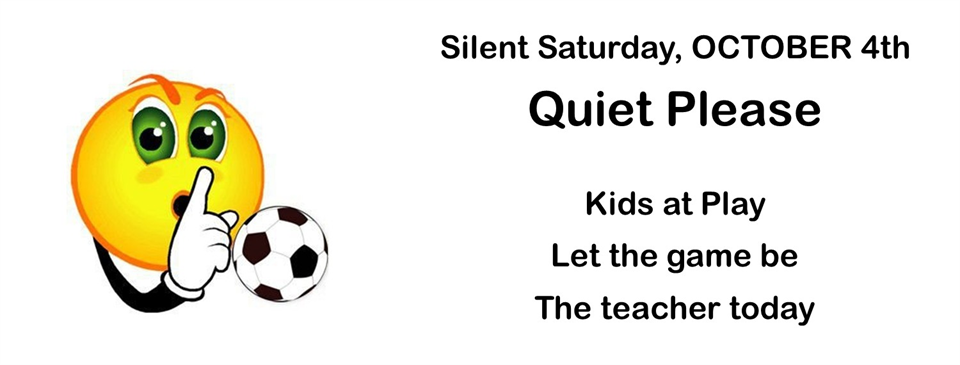 Silent Saturday OCT 4th